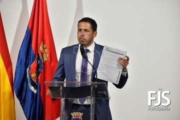 Héctor Suárez deja la Alcaldía de Telde/Francisco Javier Santana.